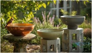 choosing the right bird bath bowl