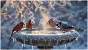 choosing the right bird bath de-icer choosing the right bird bath de-icer