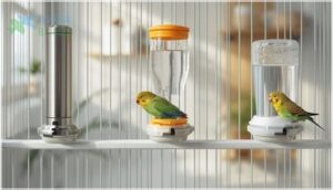 choosing the right dispenser for your cage