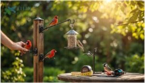 choosing the right feeder arm for your yard