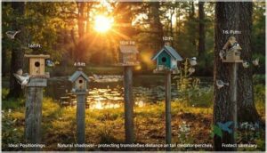 choosing the right location and height choosing the right location and height