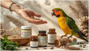 choosing the right natural products for your bird