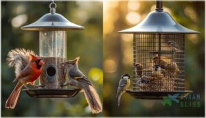 choosing weight-activated and caged feeders choosing weight-activated and caged feeders
