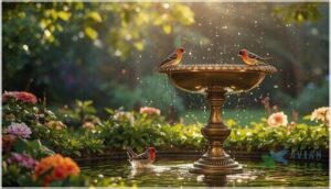 classic pedestal birdbaths