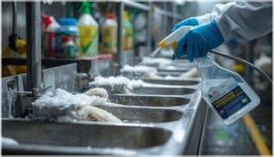 cleaning and disinfecting equipment