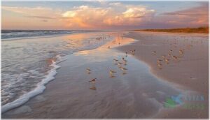 coastal areas and shorebird habitats