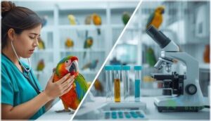 common avian diseases and their clinical presentation