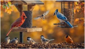 common backyard feeder birds