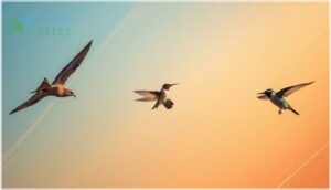 common bird flight styles