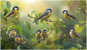 common european tit species