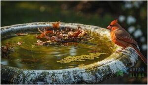 common risks of dirty bird baths