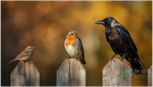 compare birds to familiar reference sizes