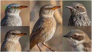 comparison with similar species