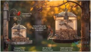 compatibility with feeder types and sizes