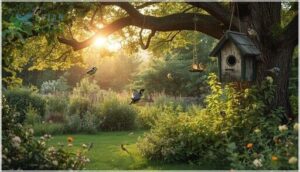 conservation and attracting tits to gardens