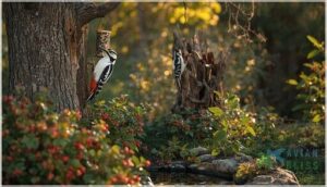 conservation and attracting woodpeckers