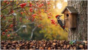 conservation and attracting woodpeckers