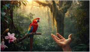 conservation of colorful bird species