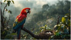 conservation of colorful birds