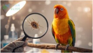 controlling external parasites: mites and lice