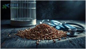 crushed walnut shell bedding