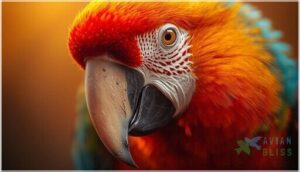 decoding beak and eye behaviors
