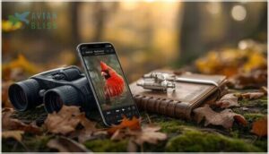 digital guide features (photos, sounds, offline use)