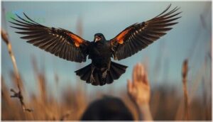 direct aggressive behaviors (chasing, dive-bombing)