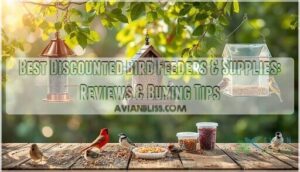 discounted bird feeders and supplies