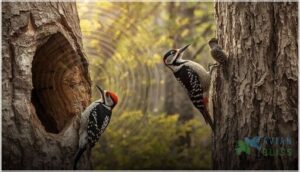 distinctive calls and drumming