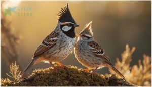 distinctive head plume and markings