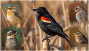 distinctive markings and field marks