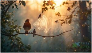 does the environment affect birdsong at dawn