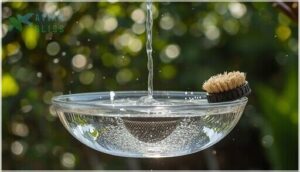 drainage and easy cleaning systems