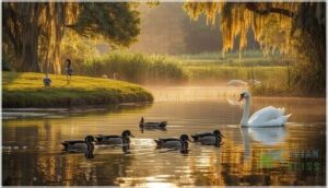 ducks, geese, and swans