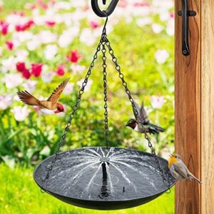 Dunkive Bird Bath Fountain, 15.5 B0CX1C1MH9