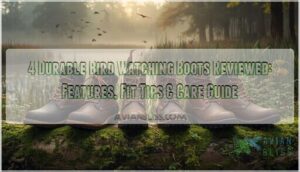durable bird watching boots