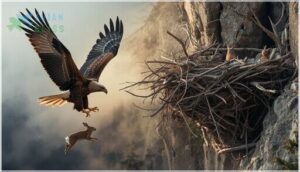 eagles’ behavior and ecology