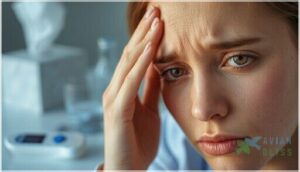 early warning signs in humans