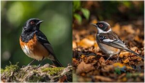 eastern and spotted towhee
