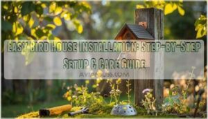 easy bird house installation