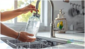 easy filling and cleaning