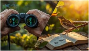 effective bird identification skills with binoculars