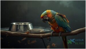 effects of stress on bird health and behavior