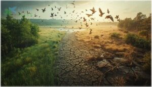 effects on forest, grassland, and wetland birds