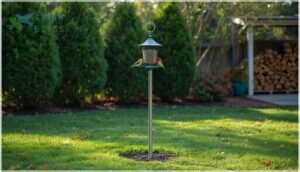 elevation and placement to deter pests