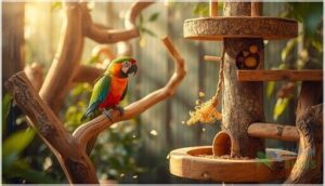 encouraging natural behaviors and enrichment