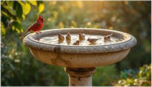 essential features for long-lasting bird baths