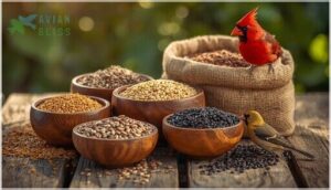 evaluating bird seed quality