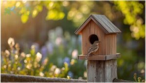 farmhouse wren house (10% off)
